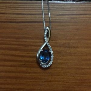 December Birthstone Necklace